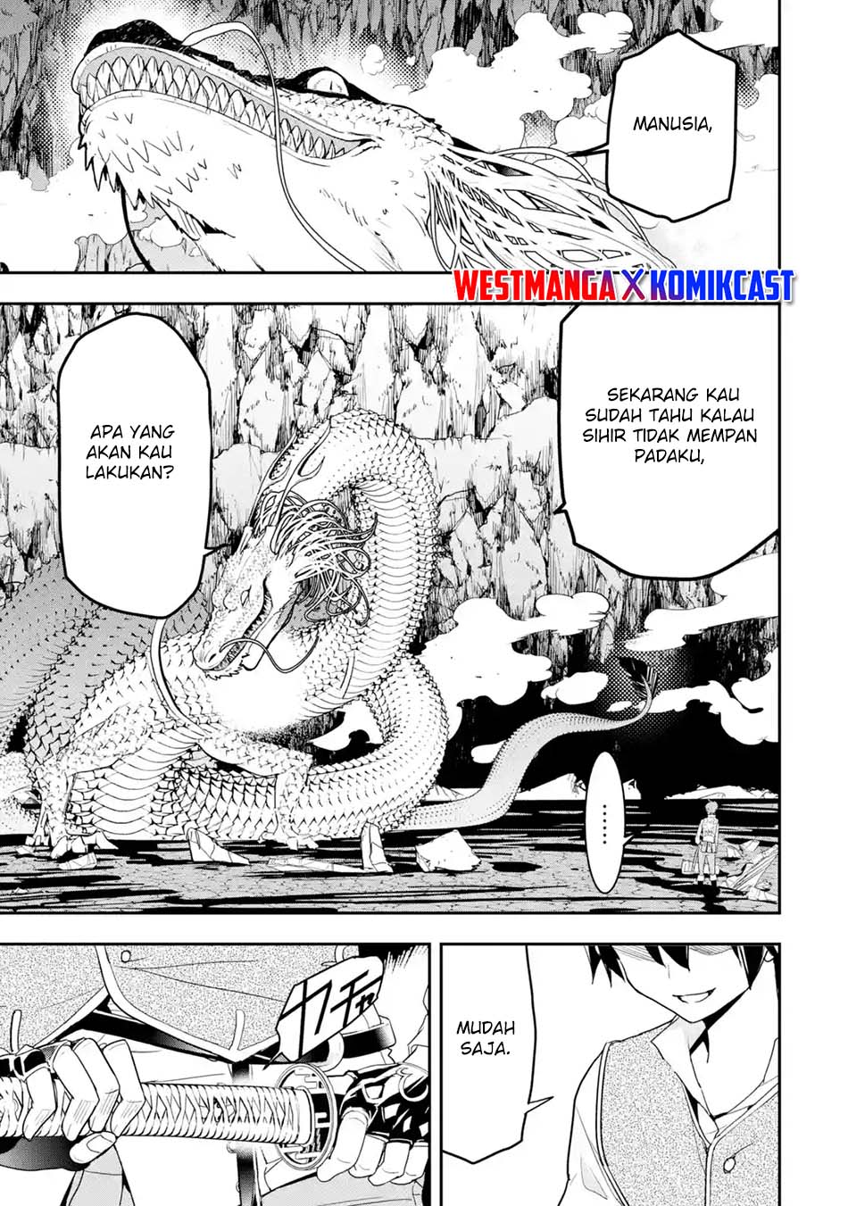 Rakudai Kenja Gakuin no Musou ~ Nidome no Tensei, S Rank Cheat Majutsushi Boukenroku Chapter 13.5 Bahasa Indonesia